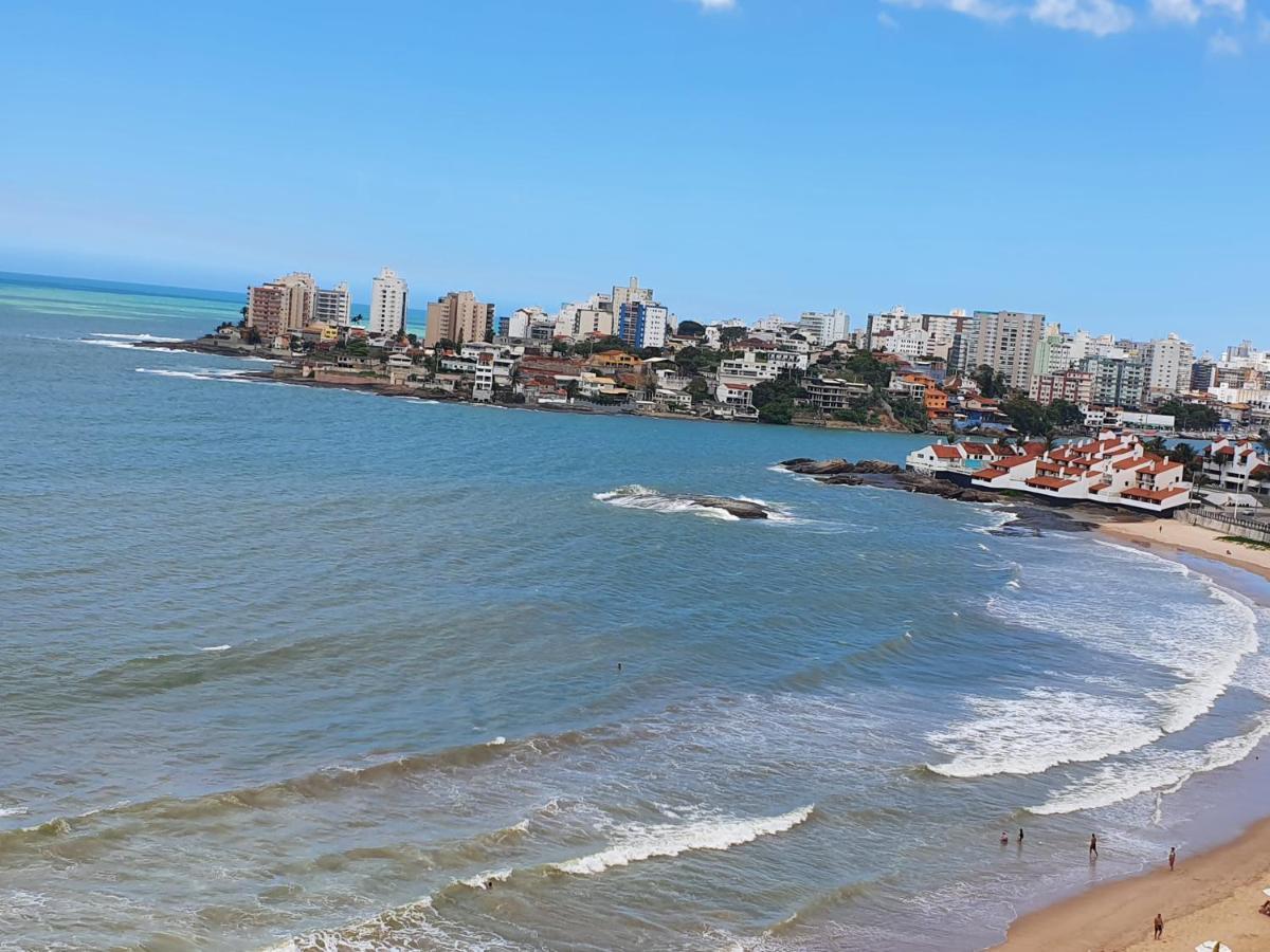 Vista Panoramica Para O Mar Da Praia Do Morro Guarapariアパートメント エクステリア 写真